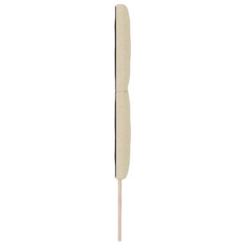 Kopfteil Creme 180 cm Stoff