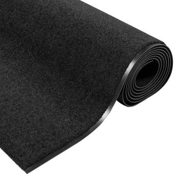Fußmatte Sonstiges Schwarz 120 x 400 cm Polyamid und PVC