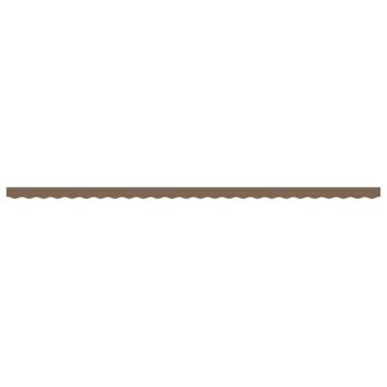Ersatzvolant für Markise für 6 m Beige Polyester