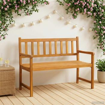 ARDEBO.de - Gartenbank 2-Sitzanzahl 110 x 55 x 90 cm Massivholz Akazie