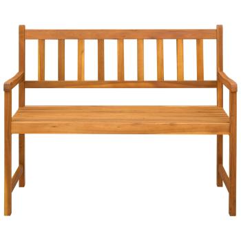 Gartenbank 2-Sitzanzahl 110 x 55 x 90 cm Massivholz Akazie