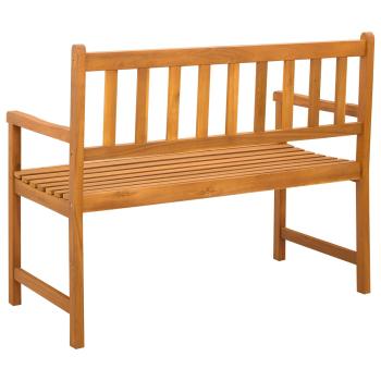 Gartenbank 2-Sitzanzahl 110 x 55 x 90 cm Massivholz Akazie