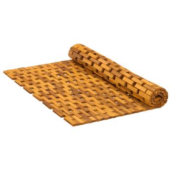 Badematten Natur 85 x 120 cm Massivholz Akazie