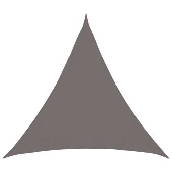 ARDEBO.de - Sonnensegel Dreieckig 2 x 2 x 2 m HDPE Hellgrau