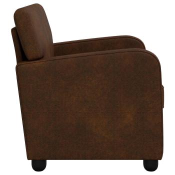 Sessel Braun Kunstwildleder