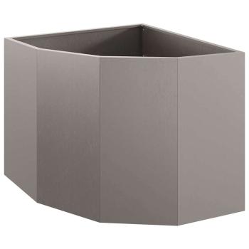 Eckpflanzer Rostoptik 60 x 60 x 50 cm Wetterfeststahl
