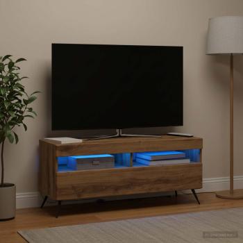 ARDEBO.de - LED-TV-Schrank Artisan-Eiche Holzwerkstoff