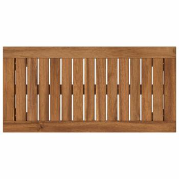 Couchtisch Natur 60,5 x 30 x 36 cm Massivholz Akazie