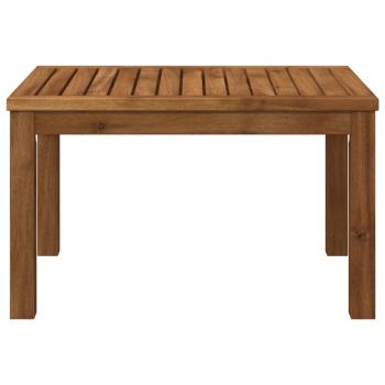 Couchtisch Natur 49 x 60,5 x 36 cm Massivholz Akazie