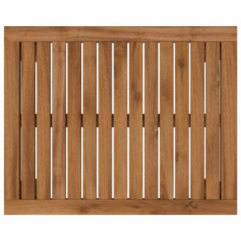 Couchtisch Natur 49 x 60,5 x 36 cm Massivholz Akazie