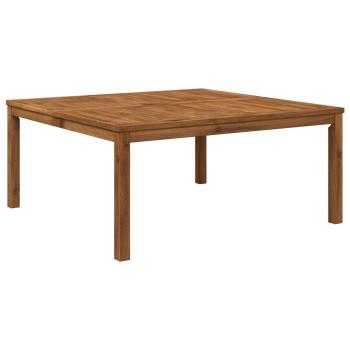 Couchtisch Natur 100 x 100,5 x 45 cm Massivholz Akazie