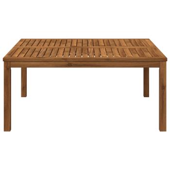 Couchtisch Natur 100 x 100,5 x 45 cm Massivholz Akazie