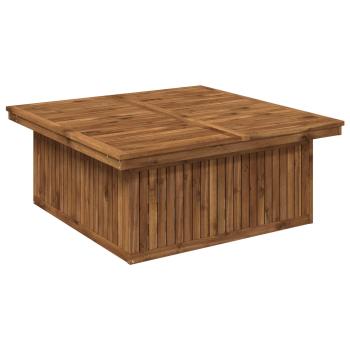 Gartenkaffee Tisch aus massivem Akazienholz höhenverstellbar