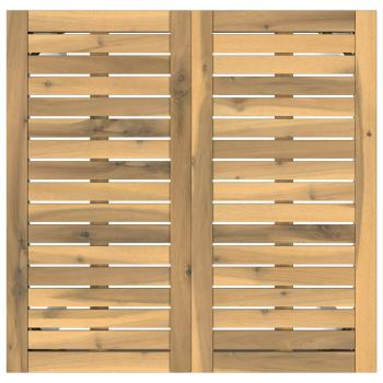 Gartenbar-Tisch NAARDEN Weiß 70 x 68,5 x 105 cm