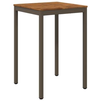 Gartenbar-Tisch Natur und Kaffee 70 x 68,5 x 105 cm