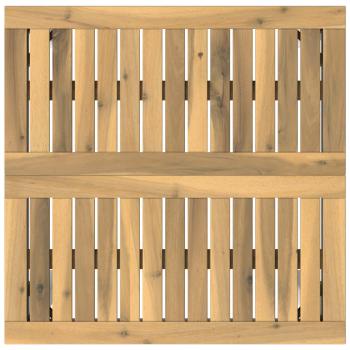 Gartenbar-Tisch NAARDEN Weiß 60 x 60,5 x 105 cm