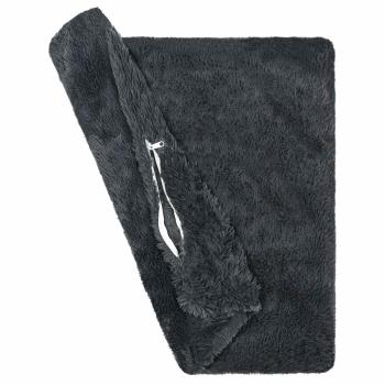 Kissen 2 stk. HEERLEN Anthrazit 40 x 40 cm PV Fleece