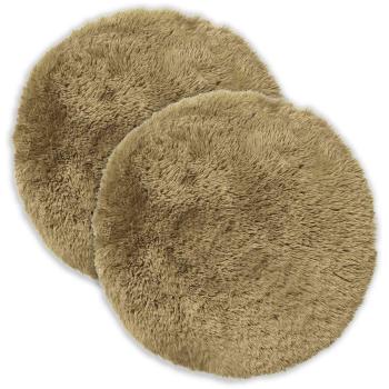 Kissen mit Kissen HEERLEN 2 Stk. Hellgrau PV Fleece