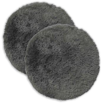 Kissen 2 stk. HEERLEN Hellgrün Ø 40 cm PV Fleece