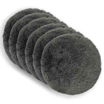 Kissen mit Kissen HEERLEN 6 Stk. Hellgrün PV Fleece