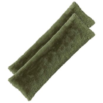 Kissen mit Kissen HEERLEN Grün 40 x 145 cm PV Fleece