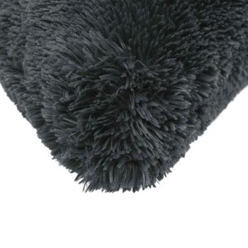Kissen mit Kissen HEERLEN Anthrazit 40 x 145 cm PV Fleece