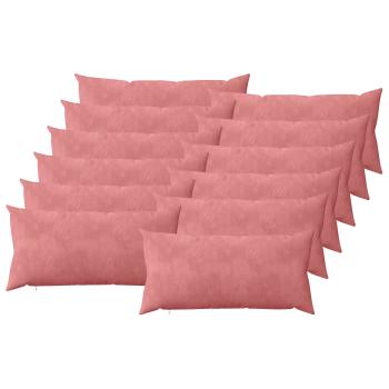 Kissen mit Kissen HEERLEN 12 Stk. Rosa Samt
