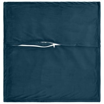 Kissen mit Kissen HOUTEN 6 Stk. Blau Samt