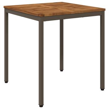 Gartentisch Natur und Kaffee 70 x 68,5 x 75 cm