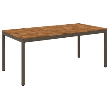 Gartentisch Natur und Kaffee 180 x 88,5 x 75 cm
