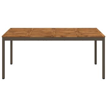 Gartentisch Natur und Kaffee 180 x 88,5 x 75 cm