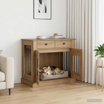 ARDEBO.de - Hundekäfigmöbel Artisan-Eiche 90 x 47,5 x 80 cm Holzwerkstoff