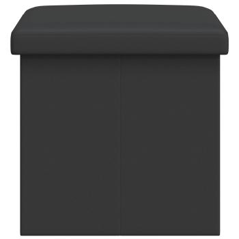 Klappbare Aufbewahrungsbank Grau 180 kg 80 L 77 x 38 x 38 cm