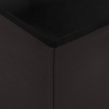 Klappbare Aufbewahrungsbank Braun 180 kg 80 L 77 x 38 x 38 cm