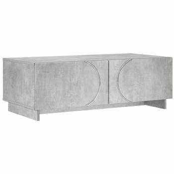 Couchtisch Betongrau 102 x 50,5 x 35 cm Holzwerkstoff