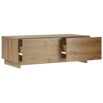 Couchtisch Artisan-Eiche 102 x 50,5 x 35 cm Holzwerkstoff