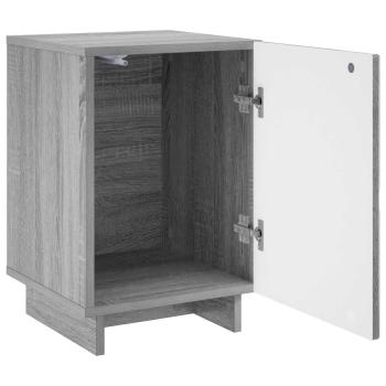 Nachttisch 2 stk. Sonoma-Grau 33,5 x 34,5 x 50 cm Holzwerkstoff