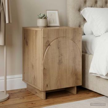 ARDEBO.de - Nachttisch Artisan-Eiche 33,5 x 34,5 x 50 cm Holzwerkstoff