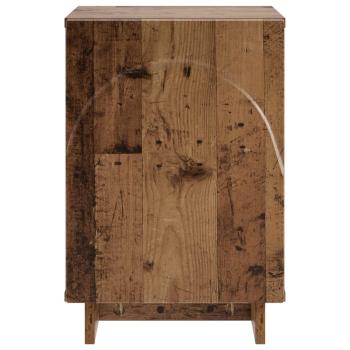 Nachttisch 2 stk. Altholz 33,5 x 34,5 x 50 cm Holzwerkstoff
