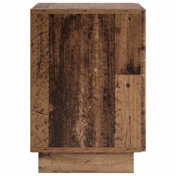 Nachttisch 2 stk. Altholz 33,5 x 34,5 x 50 cm Holzwerkstoff