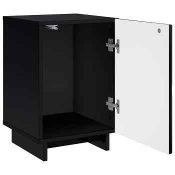 Nachttisch 2 stk. Schwarz 33,5 x 34,5 x 50 cm Holzwerkstoff
