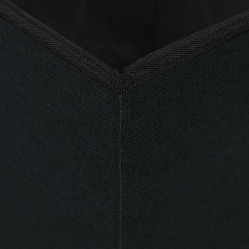 Klappbare Aufbewahrungsbank Schwarz 180 kg 80 L 77 x 38 x 38 cm