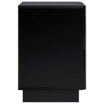 Nachttisch 2 stk. Schwarz 33,5 x 34,5 x 50 cm Holzwerkstoff