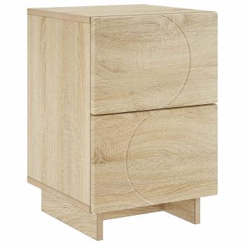Nachttisch Sonoma-Eiche 33,5 x 34,5 x 50 cm Holzwerkstoff