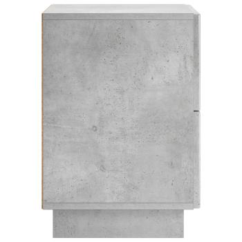 Nachttisch Betongrau 33,5 x 34,5 x 50 cm Holzwerkstoff
