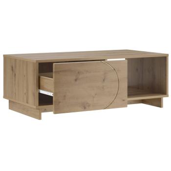 Couchtisch Artisan-Eiche 95 x 50,5 x 35 cm Holzwerkstoff