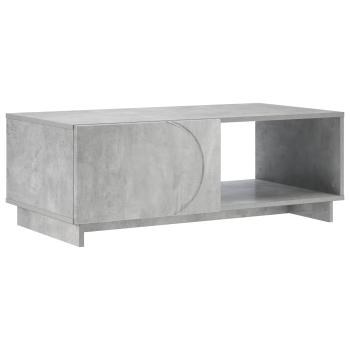 Couchtisch Betongrau 95 x 50,5 x 35 cm Holzwerkstoff