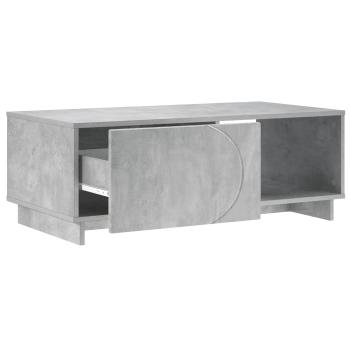 Couchtisch Betongrau 95 x 50,5 x 35 cm Holzwerkstoff
