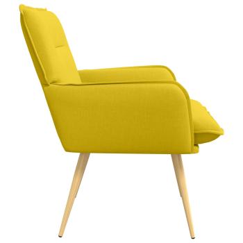 Sessel Helles Gelb Stoff