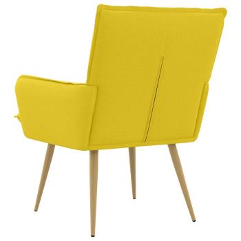 Sessel Helles Gelb Stoff